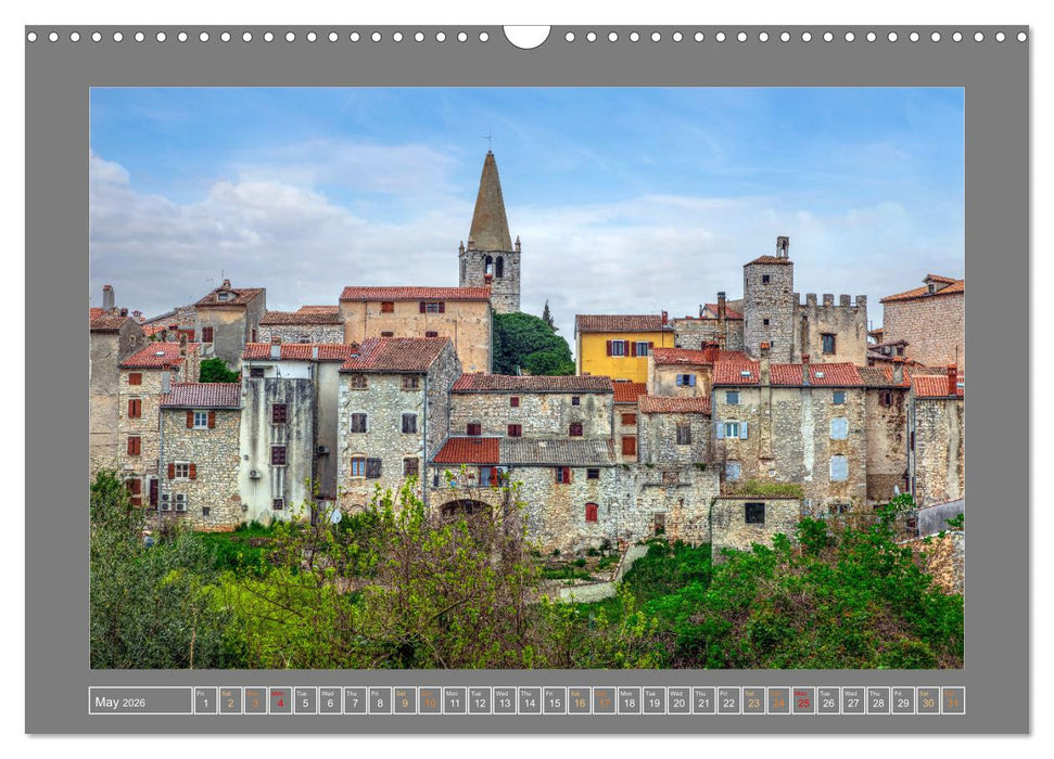 Croatia Dreamland on the Adriatic Sea (CALVENDO Monthly Calendar 2026)