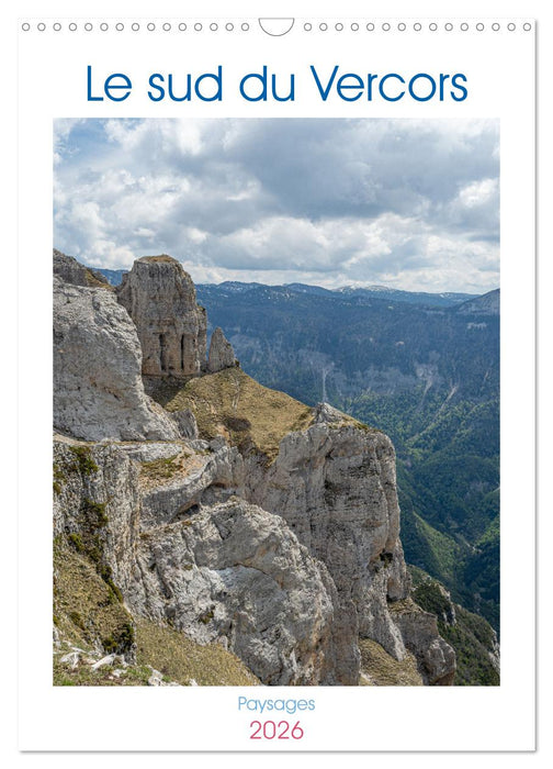 Le sud du Vercors, paysages (CALVENDO Calendrier mensuel 2026)