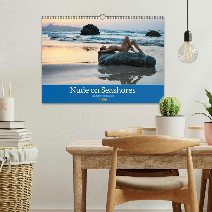 Nude on Seashores (CALVENDO Monthly Calendar 2026)