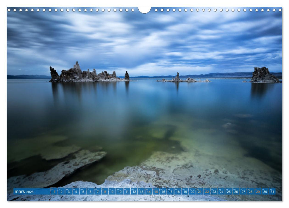 L'Ouest Américain - Superbe contrée aux paysages spectaculaires (CALVENDO Calendrier mensuel 2026)