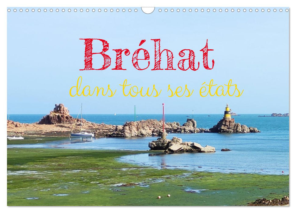Bréhat dans tous ses états (CALVENDO Calendrier mensuel 2026)