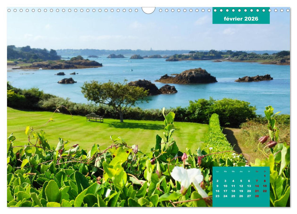 Bréhat dans tous ses états (CALVENDO Calendrier mensuel 2026)