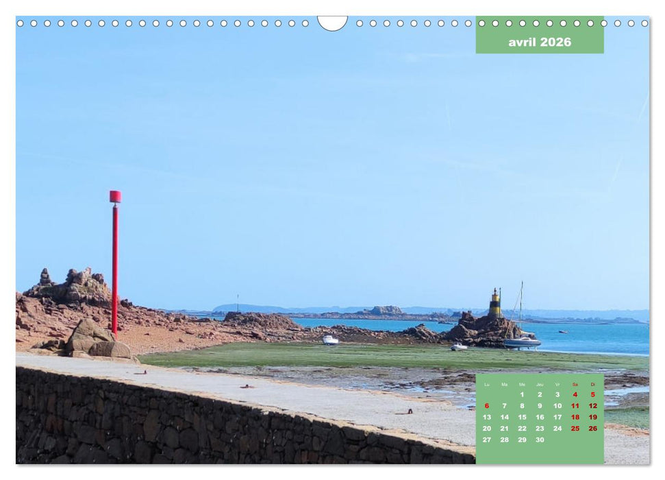 Bréhat dans tous ses états (CALVENDO Calendrier mensuel 2026)