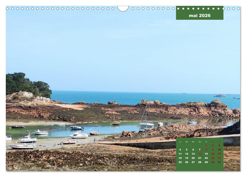 Bréhat dans tous ses états (CALVENDO Calendrier mensuel 2026)