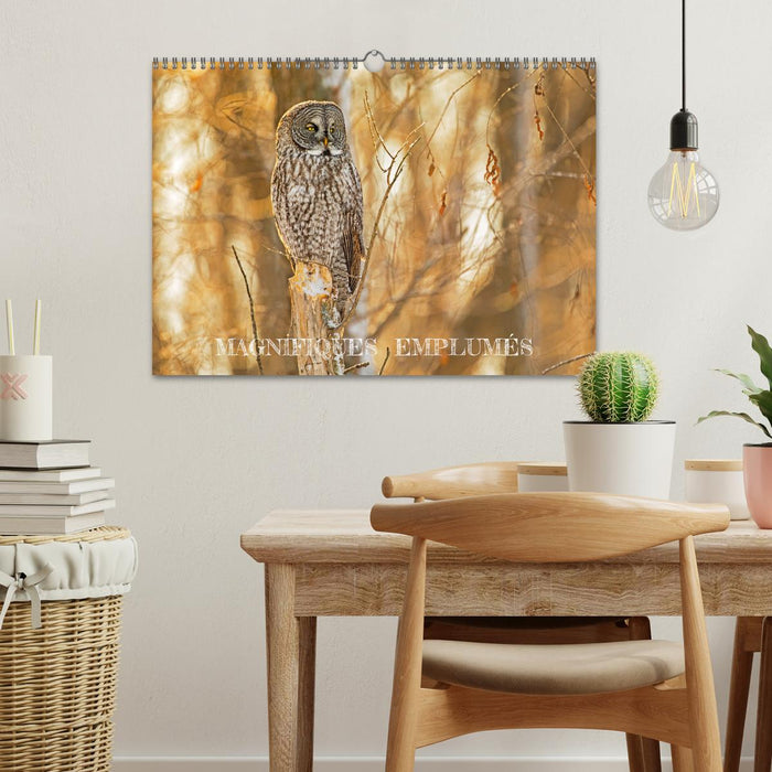 Magnifiques Emplumés (CALVENDO Calendrier mensuel 2026)