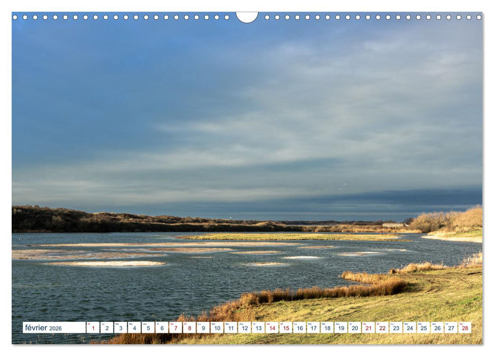 La côte picarde Le long des falaises (CALVENDO Calendrier mensuel 2026)