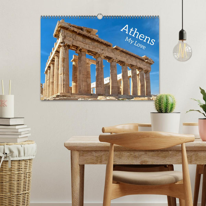 Athens My Love (CALVENDO Monthly Calendar 2026)