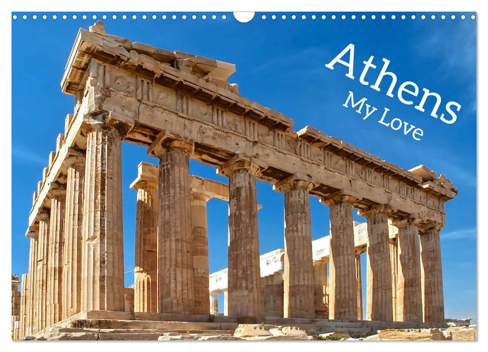 Athens My Love (CALVENDO Monthly Calendar 2026)