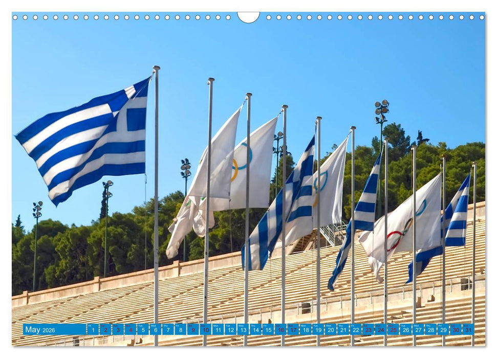 Athens My Love (CALVENDO Monthly Calendar 2026)