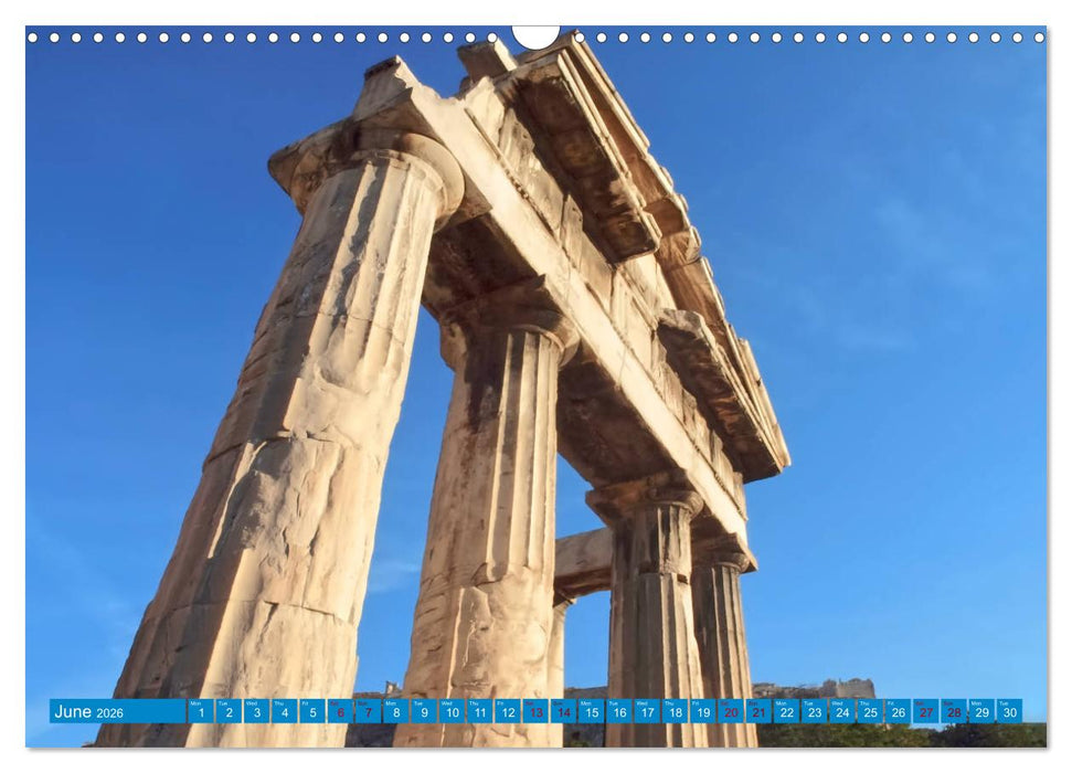 Athens My Love (CALVENDO Monthly Calendar 2026)