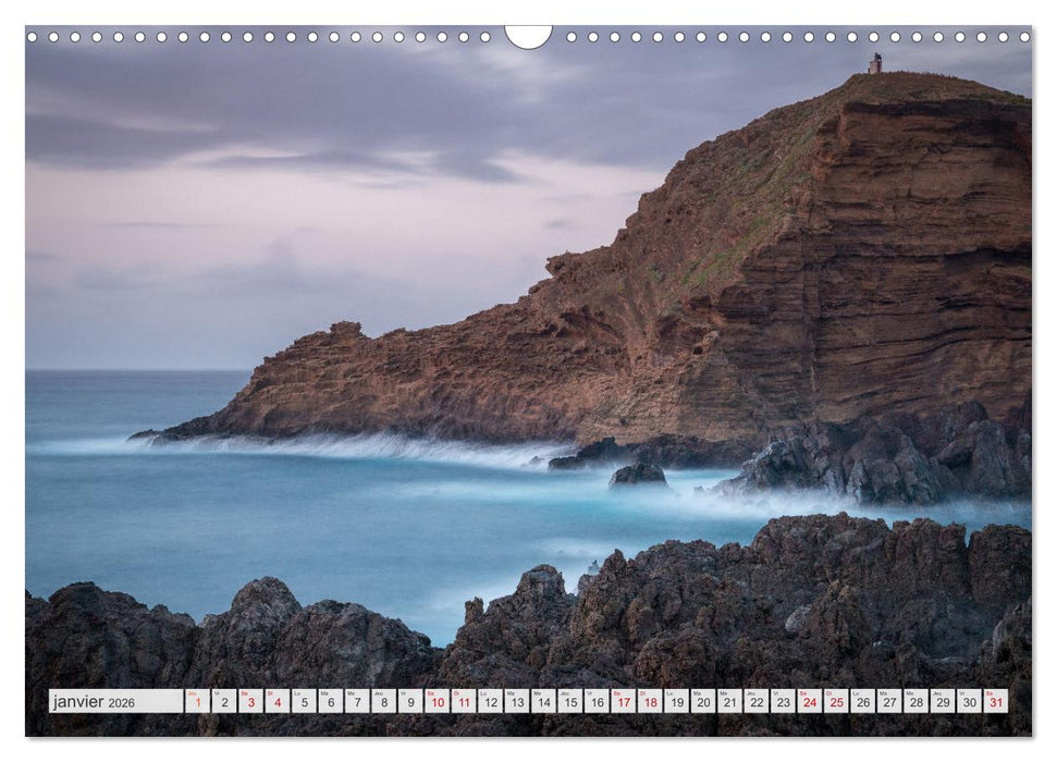 Madère - Paradis dans l’Atlantique (CALVENDO Calendrier mensuel 2026)