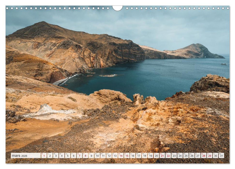 Madère - Paradis dans l’Atlantique (CALVENDO Calendrier mensuel 2026)
