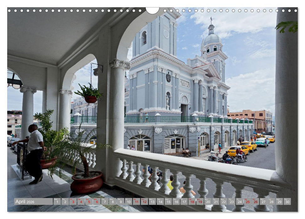 CUBA CARIBBEAN DREAM DESTINATION (CALVENDO Monthly Calendar 2026)