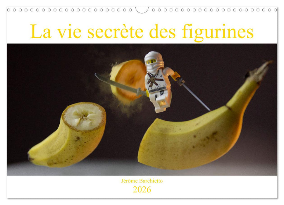 La vie secrète des figurines (CALVENDO Calendrier mensuel 2026)