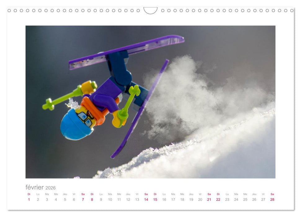 La vie secrète des figurines (CALVENDO Calendrier mensuel 2026)