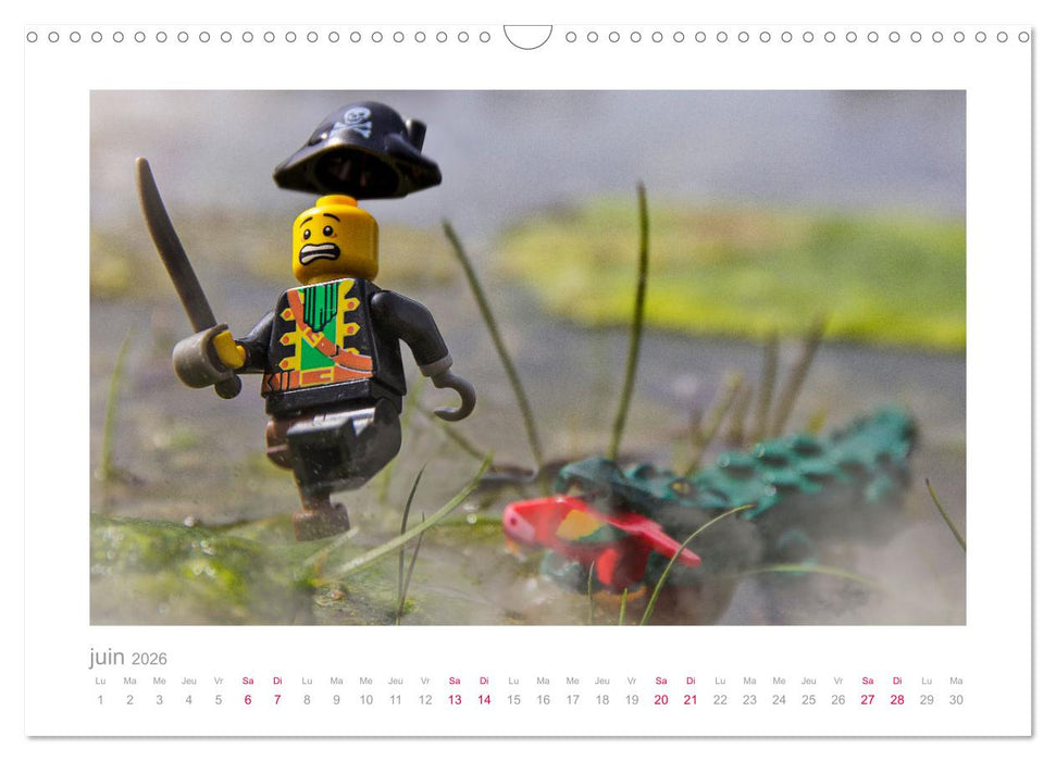 La vie secrète des figurines (CALVENDO Calendrier mensuel 2026)