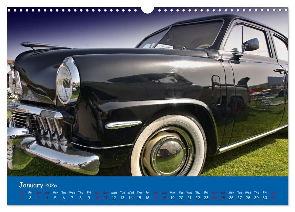Great American cars (CALVENDO Monthly Calendar 2026)