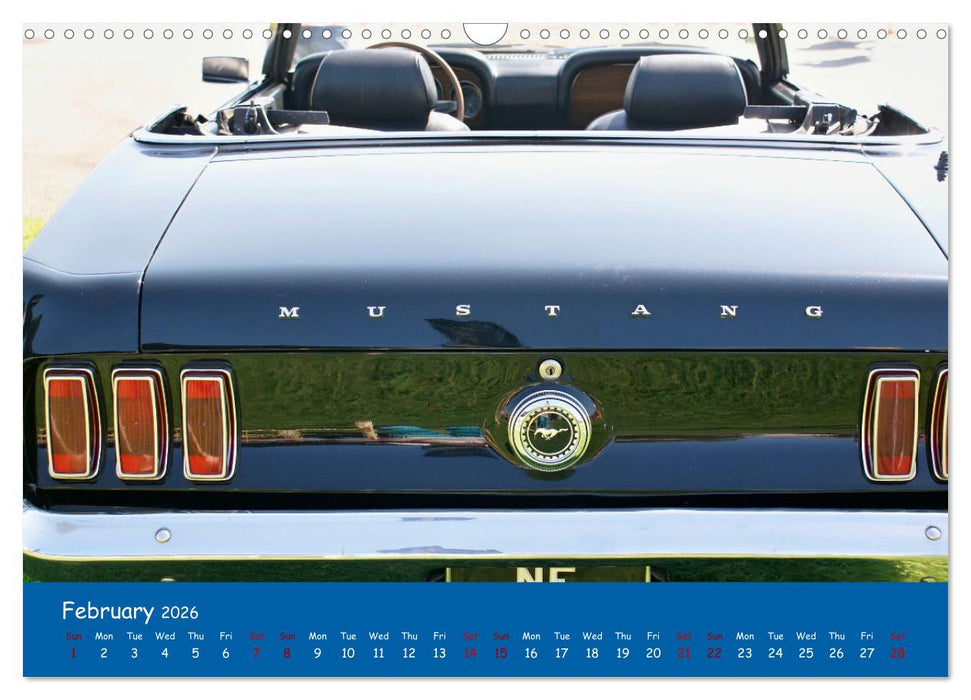 Great American cars (CALVENDO Monthly Calendar 2026)