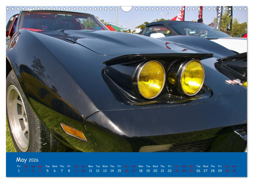 Great American cars (CALVENDO Monthly Calendar 2026)