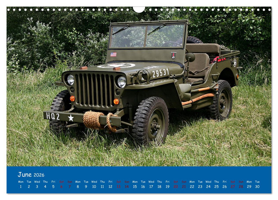 Great American cars (CALVENDO Monthly Calendar 2026)