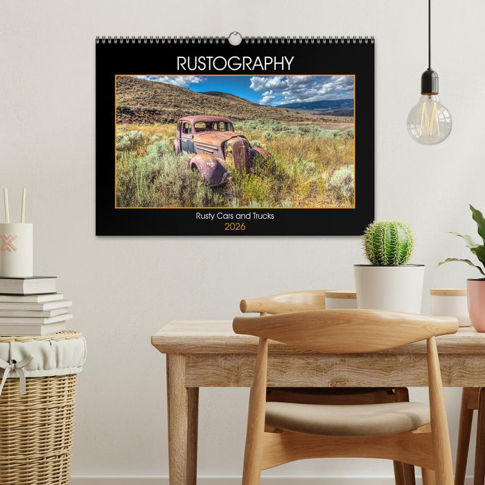 Rustography (CALVENDO Monthly Calendar 2026)