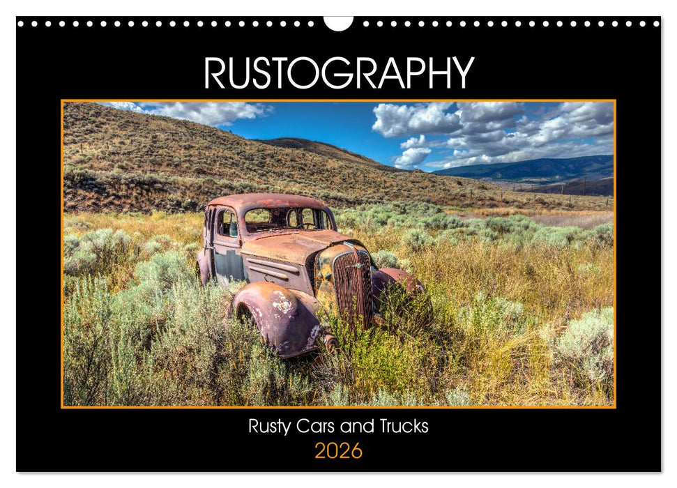 Rustography (CALVENDO Monthly Calendar 2026)