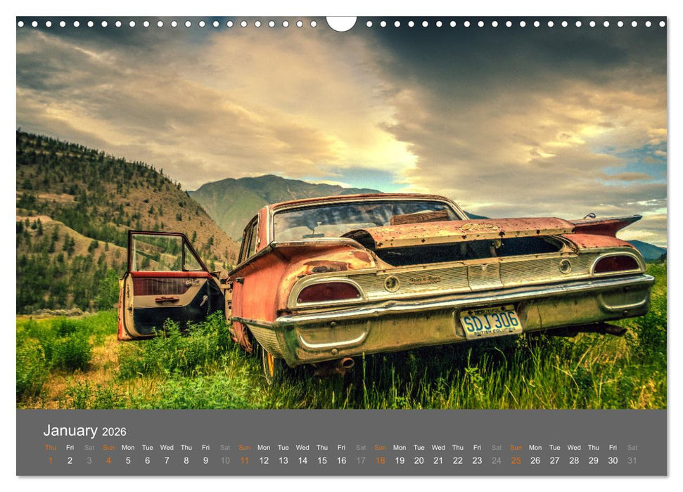 Rustography (CALVENDO Monthly Calendar 2026)