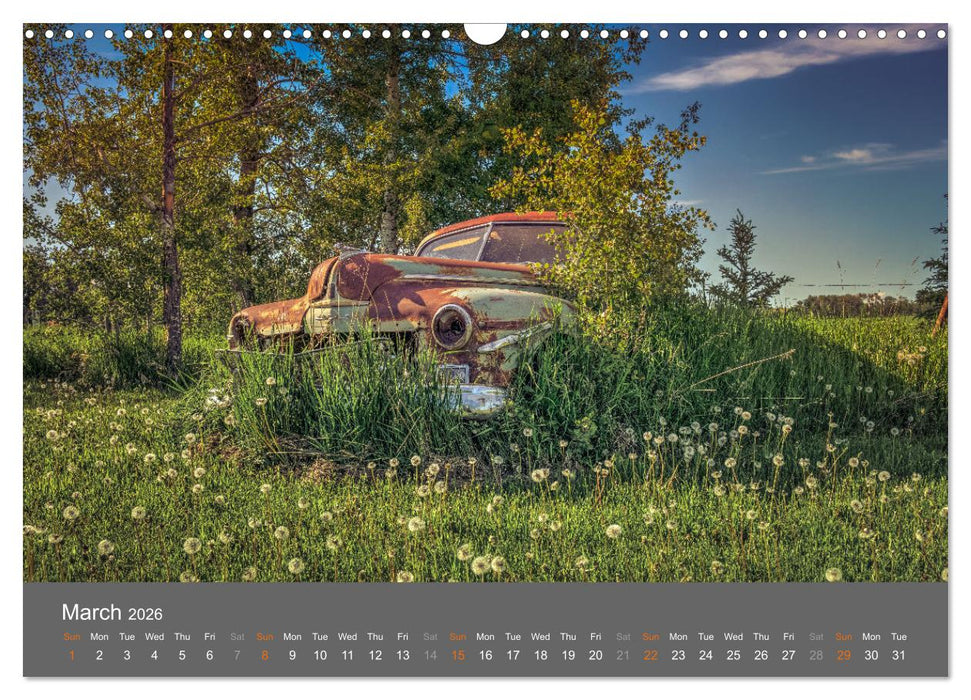 Rustography (CALVENDO Monthly Calendar 2026)