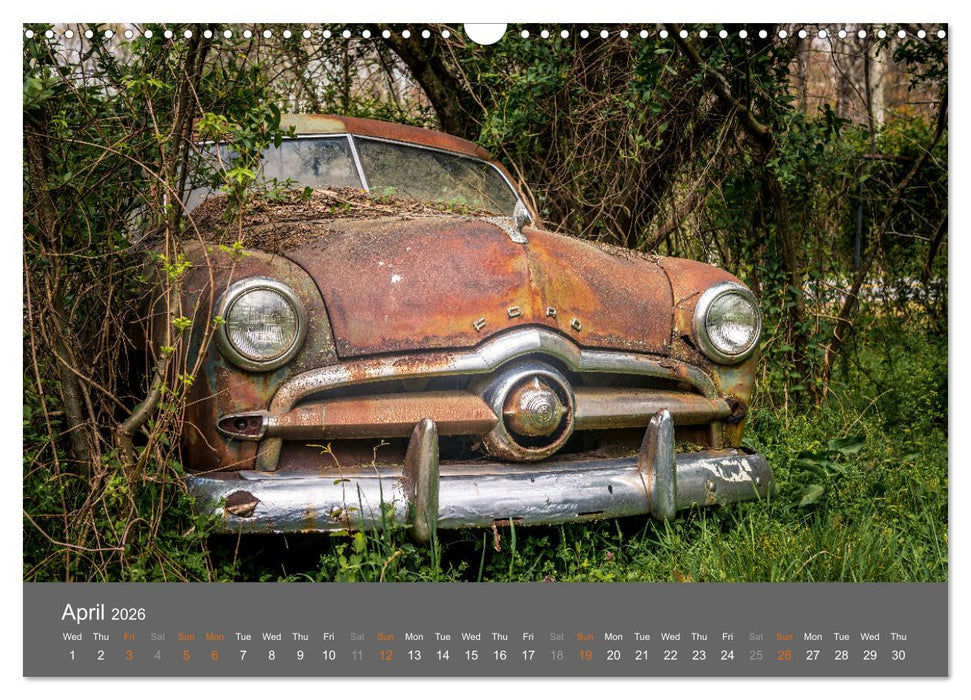 Rustography (CALVENDO Monthly Calendar 2026)