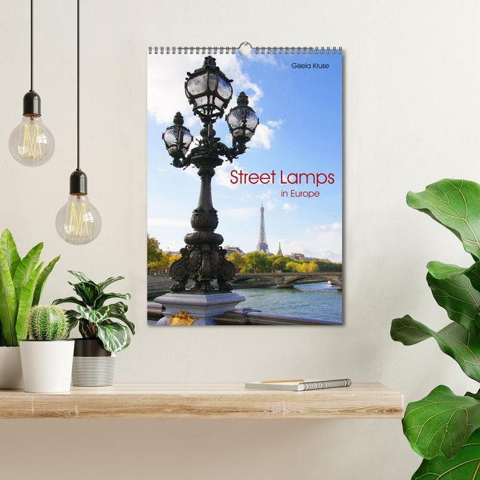 Street Lamps in Europe (CALVENDO Monthly Calendar 2026)