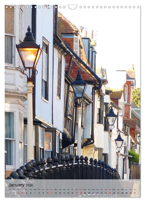 Street Lamps in Europe (CALVENDO Monthly Calendar 2026)