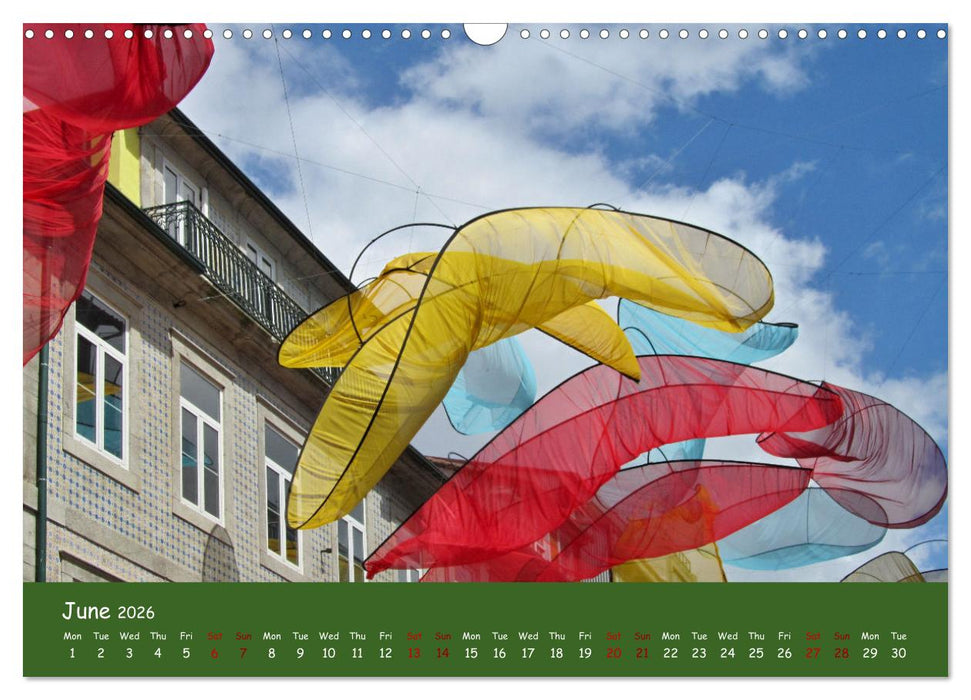 Colorful Porto (CALVENDO Monthly Calendar 2026)