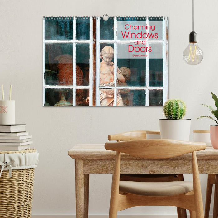 Charming Windows and Doors (CALVENDO Monthly Calendar 2026)
