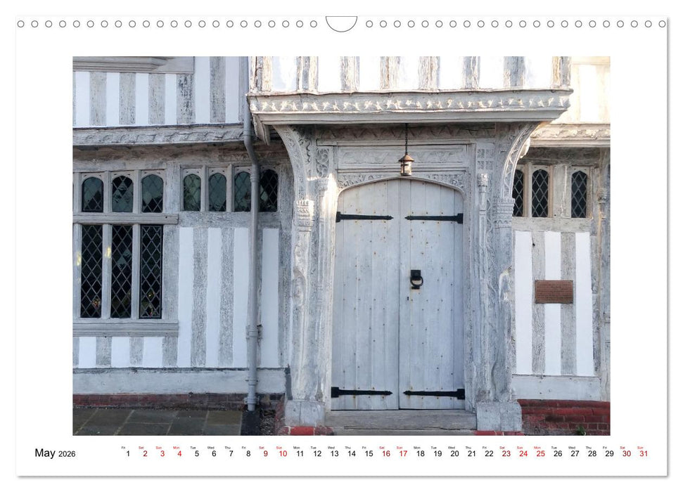 Charming Windows and Doors (CALVENDO Monthly Calendar 2026)