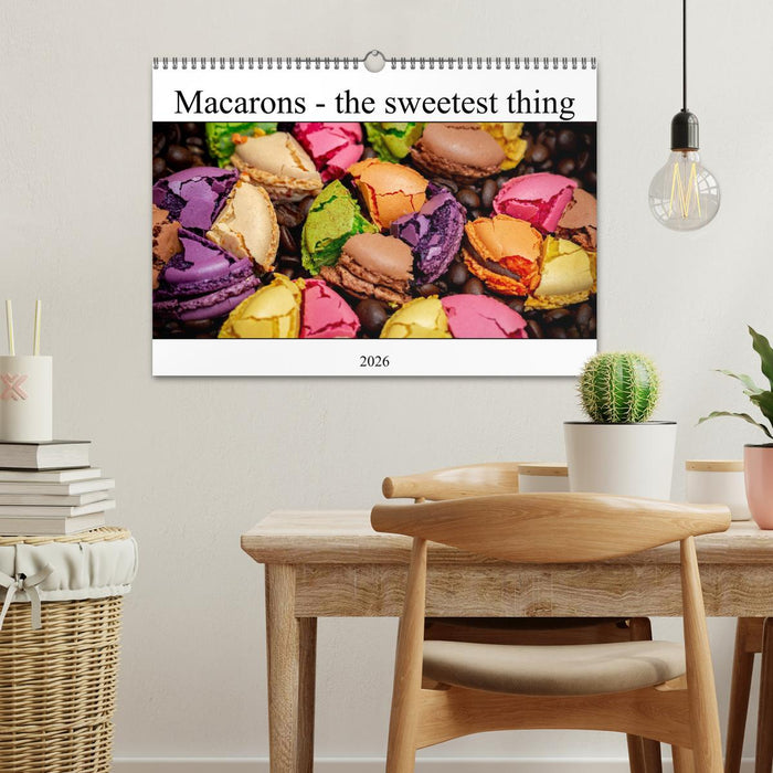 Macarons - the sweetest thing (CALVENDO Monthly Calendar 2026)