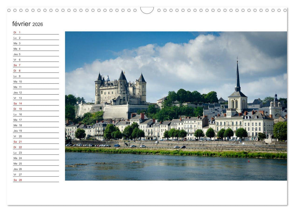 Les visages de l'Anjou (CALVENDO Calendrier mensuel 2026)