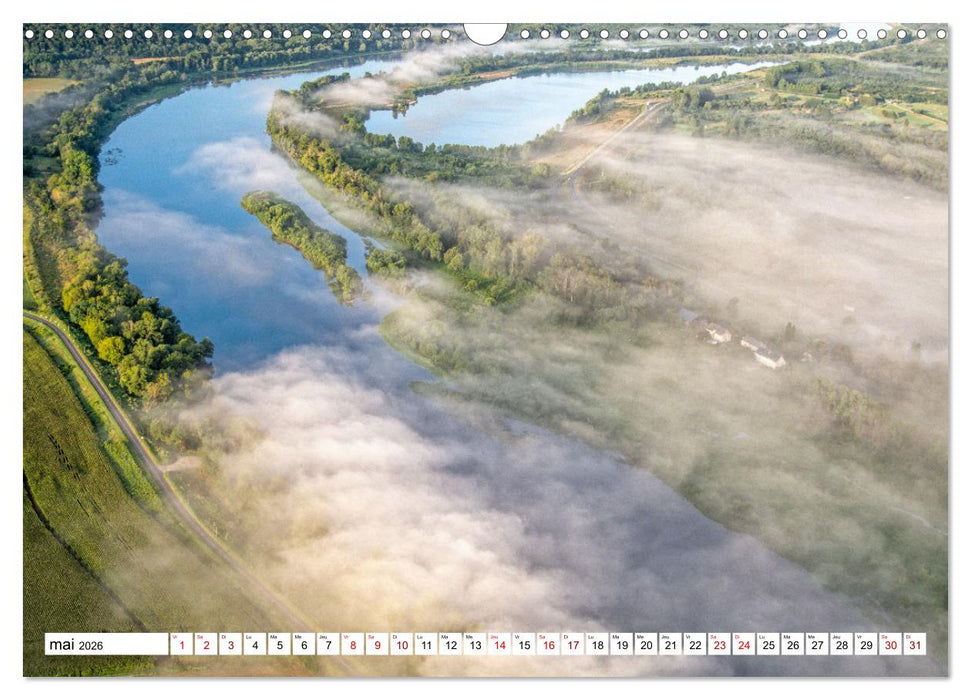 Le long de la Loire (CALVENDO Calendrier mensuel 2026)