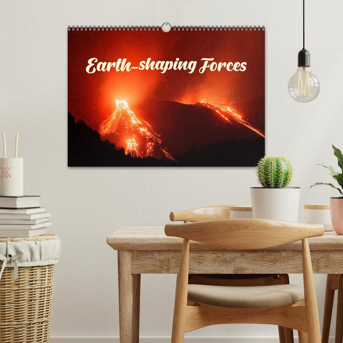 Earth-Shaping Forces (CALVENDO Monthly Calendar 2026)