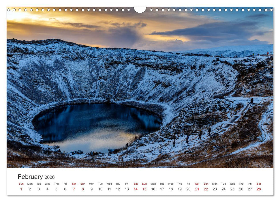 Earth-Shaping Forces (CALVENDO Monthly Calendar 2026)