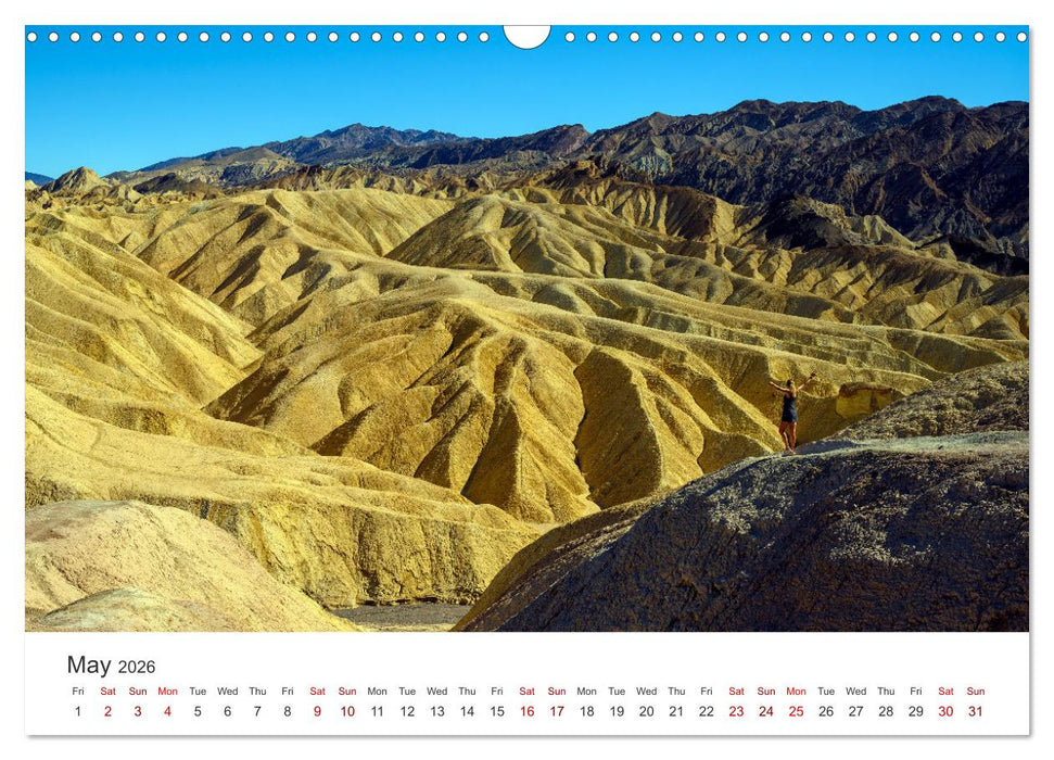 Earth-Shaping Forces (CALVENDO Monthly Calendar 2026)