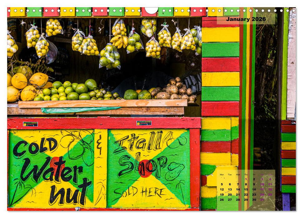 Fruits of Grenada (CALVENDO Monthly Calendar 2026)