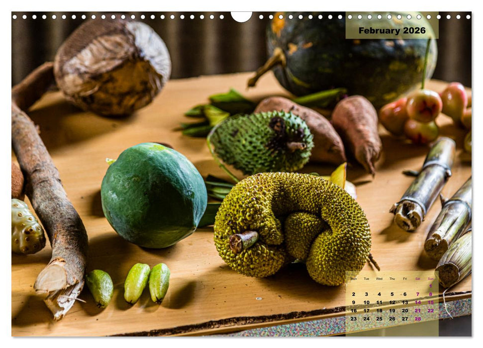 Fruits of Grenada (CALVENDO Monthly Calendar 2026)