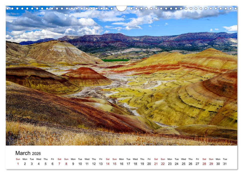 America’s Most Beautiful Sceneries (CALVENDO Monthly Calendar 2026)