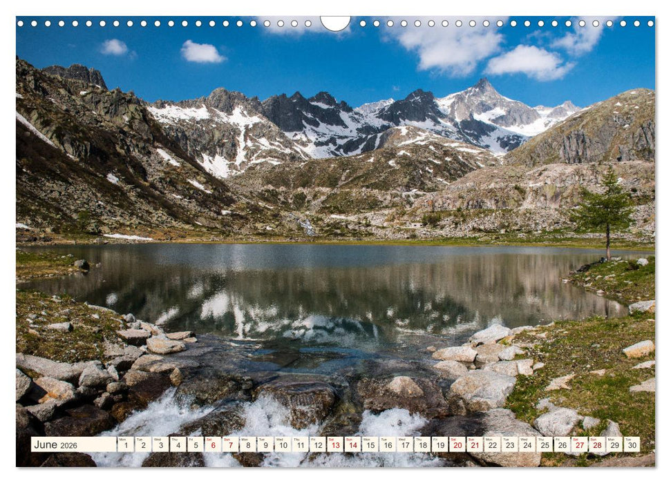 A JOURNEY ON THE DOLOMITES (CALVENDO Monthly Calendar 2026)