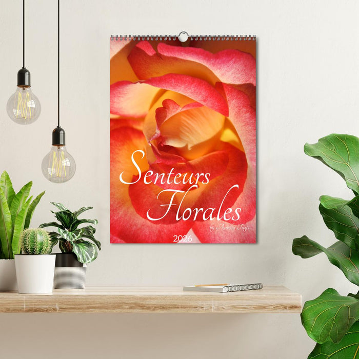 Senteurs florales (CALVENDO Calendrier mensuel 2026)