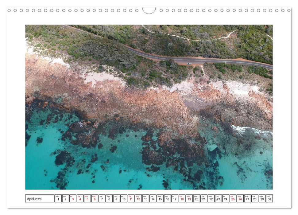 Seascapes of Western Australia (CALVENDO Monthly Calendar 2026)