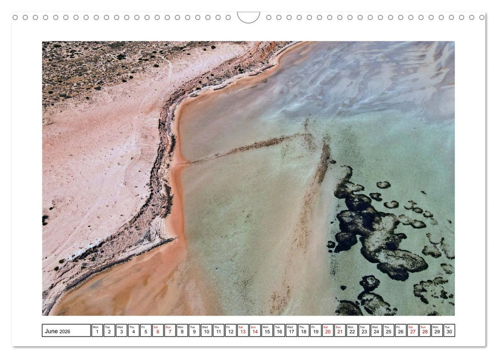 Seascapes of Western Australia (CALVENDO Monthly Calendar 2026)