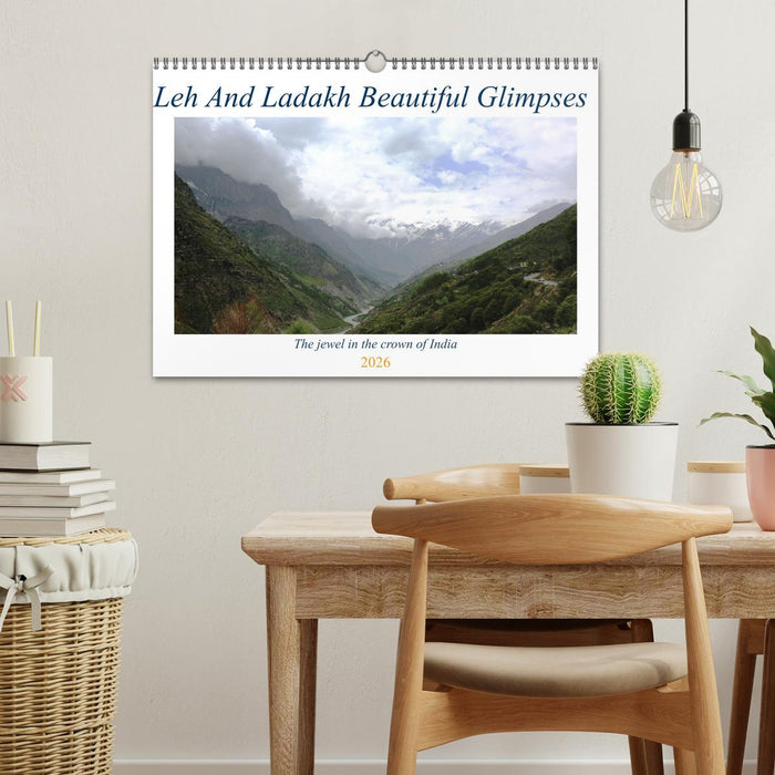 Leh And Ladakh Beautiful Glimpses (CALVENDO Monthly Calendar 2026)