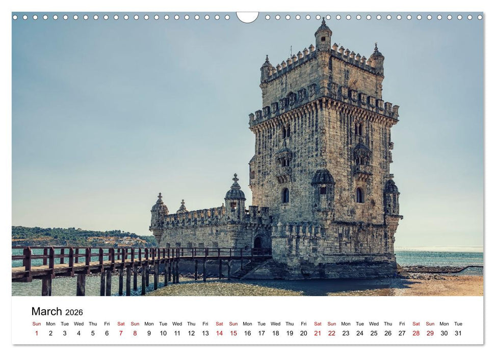 Wonderful Portugal (CALVENDO Monthly Calendar 2026)