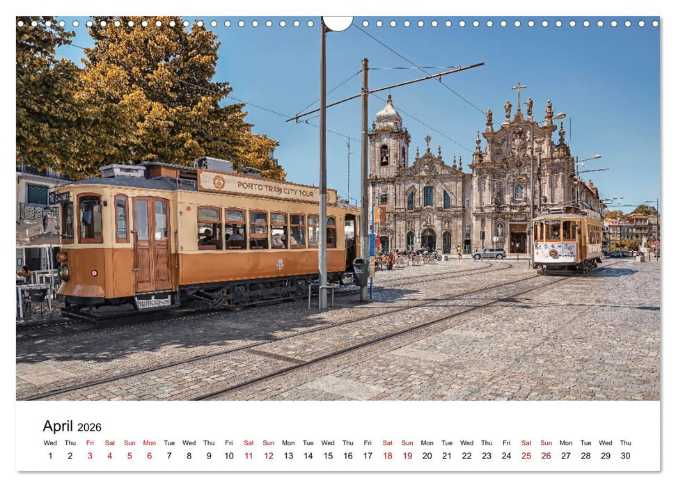 Wonderful Portugal (CALVENDO Monthly Calendar 2026)